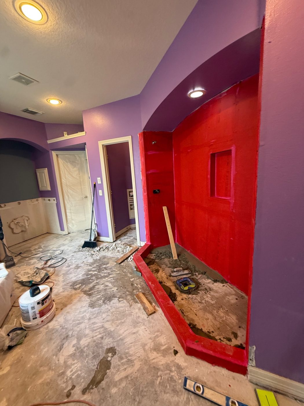 Bathroom before